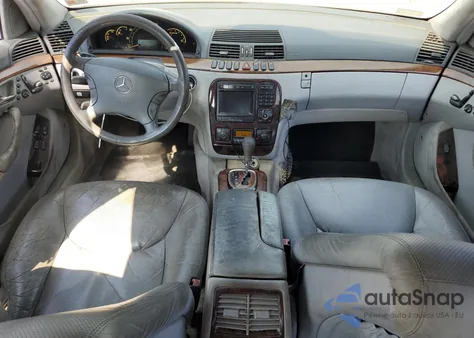 2001 Mercedes-Benz S 55 Amg из США, поврежденный, VIN WDBNG73JX1A179091